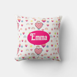 Magic pink candy world kissen