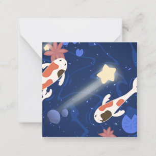 Magic Pond-Karte Mitteilungskarte