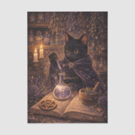 Magic Potion Kitty  Seidenpapier