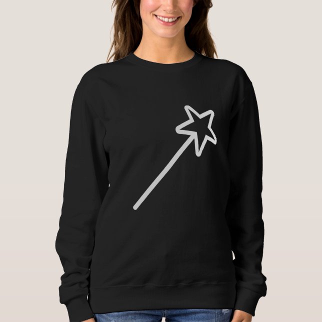 Magic Princess Wand Sweatshirt (Vorderseite)