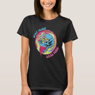 Magic Psilocybin Mushrooms Gefärbte Krawatte Bleib T-Shirt