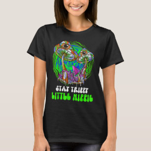 Magic Psilocybin Mushrooms Gefärbte Krawatte Bleib T-Shirt