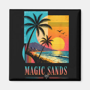 Magic Sands Beach Sonnenuntergang 2026 Sommerferie Magnet