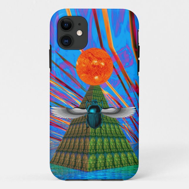 Magic Scarab iPhone/iPad Gehäuse Case-Mate iPhone Hülle (Rückseite)