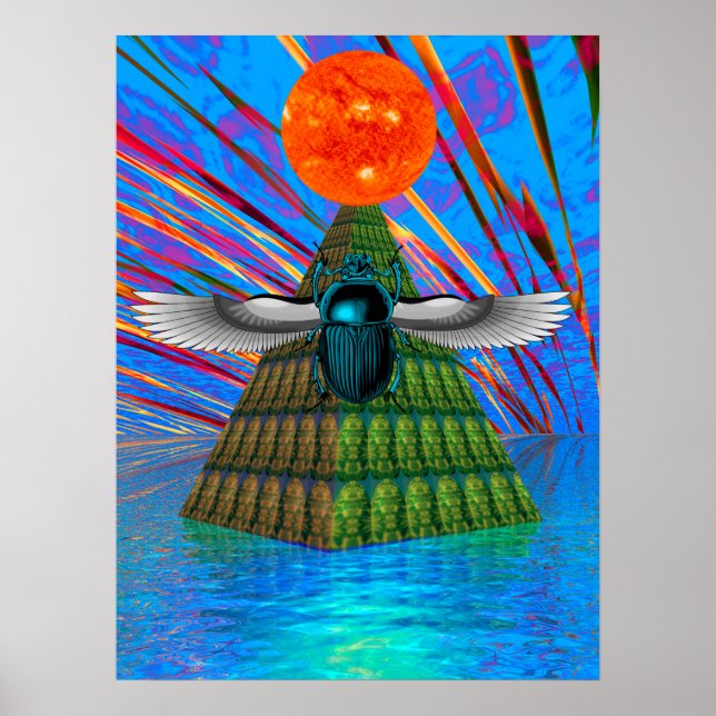 Magic Scarab Poster (Vorne)