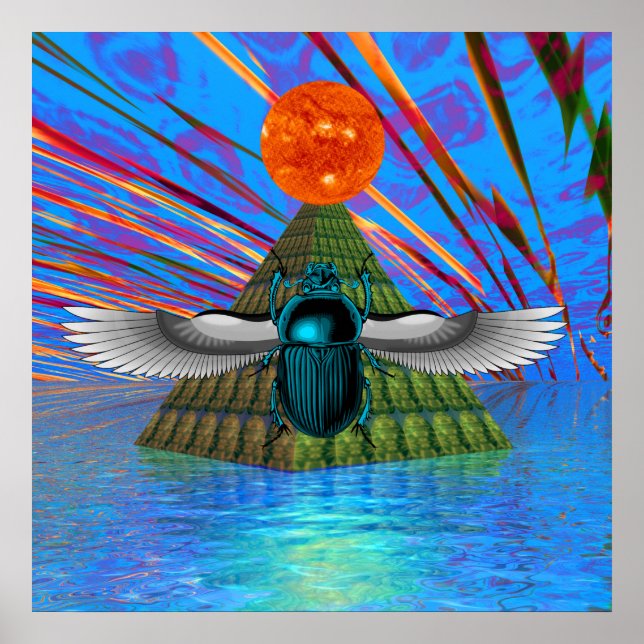 Magic Scarab Poster (Vorne)