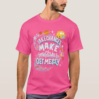 Magic Schoolbus Frizzle Quote vintage T-Shirt