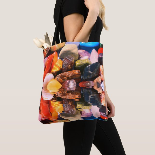 Magic Semi Wertvoll Stones Edelsteine Tasche (Von Nahem)
