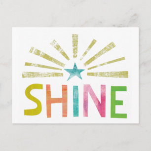 Magic Shine Postkarte