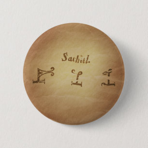 Magic Siegel Angel Sachiel Schutzzauber Charms Button