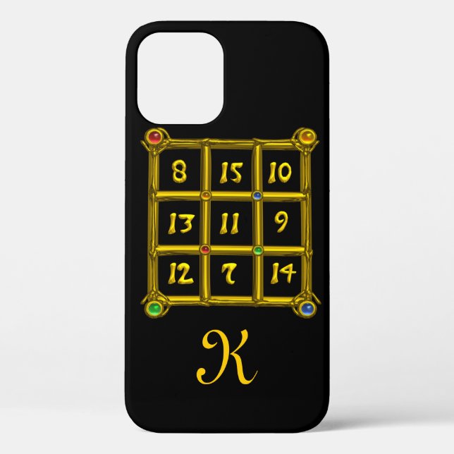 MAGIC SQUARE 33 MONOGRAMM Black Case-Mate iPhone Hülle (Rückseite)