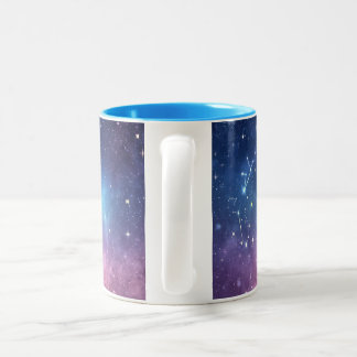 "Magic Starry Tasse: Twinkle Your Day" Zweifarbige Tasse