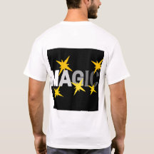 Magic Stars White T - Shirt | Z DESIGNS