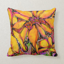 "Magic Sunflower Square Kissen" Kissen