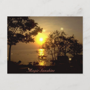 Magic Sunshine Postcard Postkarte