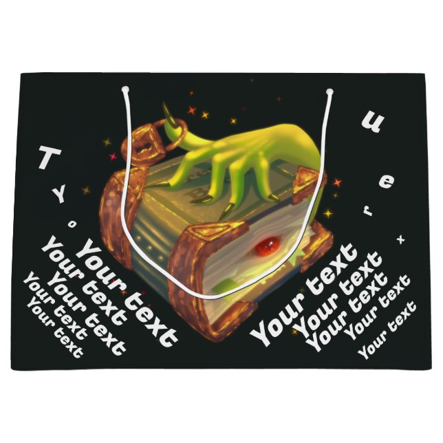 Magic Template Geschenktasche Große Geschenktüte (Vorderseite)