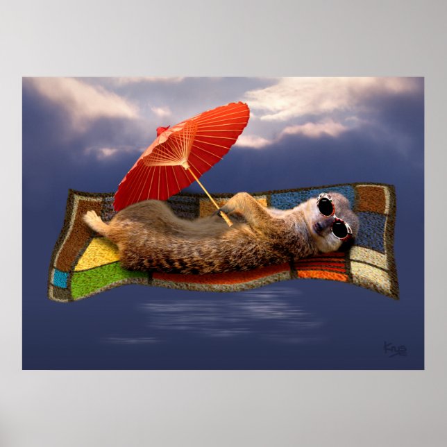 Magic Teppich Ride Print Poster (Vorne)