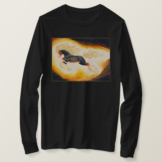 Magic the Ansammlung (MtG) "Nightmare" Redesign T-Shirt (Design vorne)