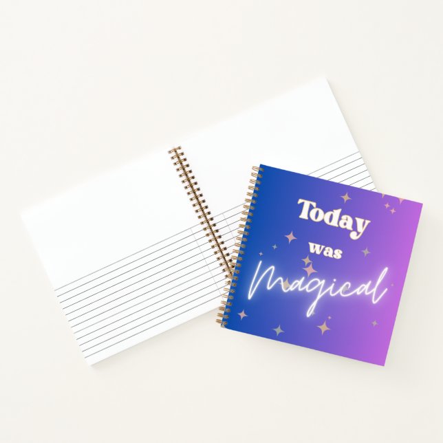 Magic Theme Park Autograph Scrapbook Notebook Notizbuch (Innenseite)