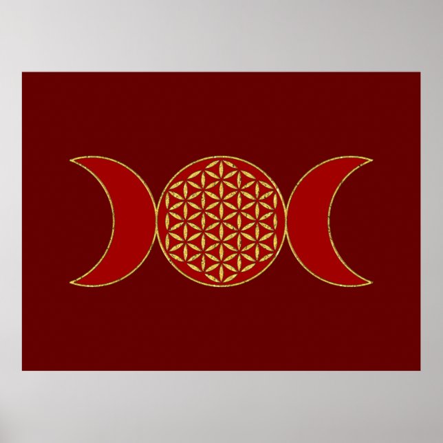 Magic Triple Moon - Spirit Blume des Lebens 1 Stun Poster (Vorne)
