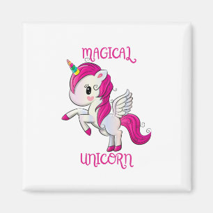 Magic Unicorn Fan Club Magnet