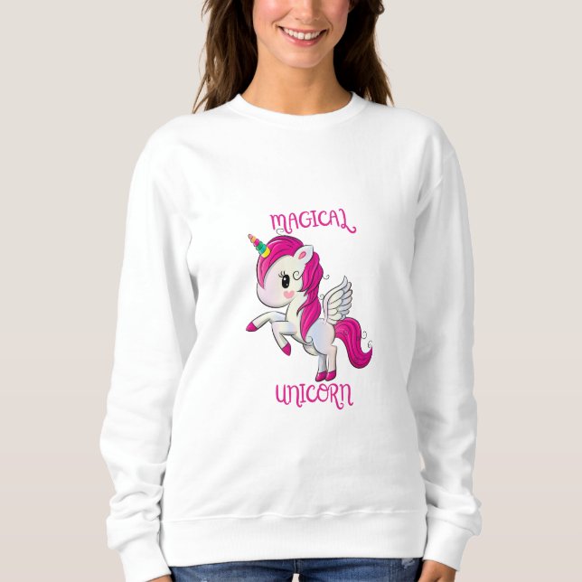 Magic Unicorn Fan Club Sweatshirt (Vorderseite)