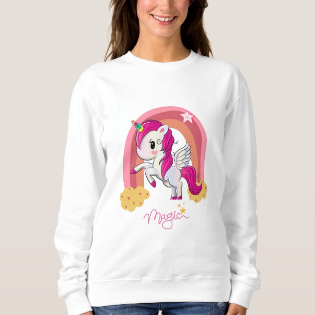 Magic Unicorn Fan Club Sweatshirt (Vorderseite)