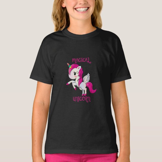 Magic Unicorn Fan Club T-Shirt (Vorderseite)