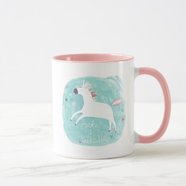 Magic Unicorn Squad - Mach einen Wunsch Tasse (Rechts)