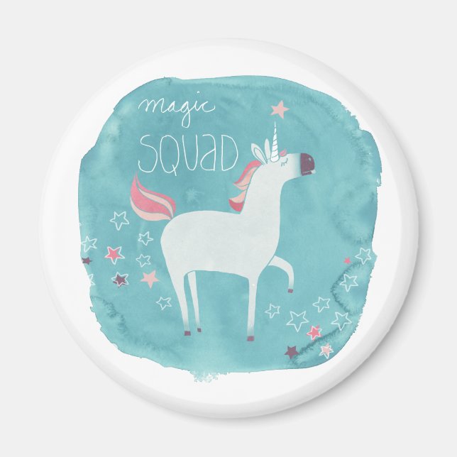 Magic Unicorn Squad Magnet (Vorne)