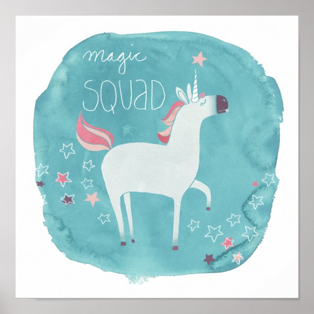 Magic Unicorn Squad Poster (Vorne)
