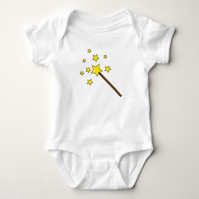 Magic Wand Baby Strampler (Vorderseite)