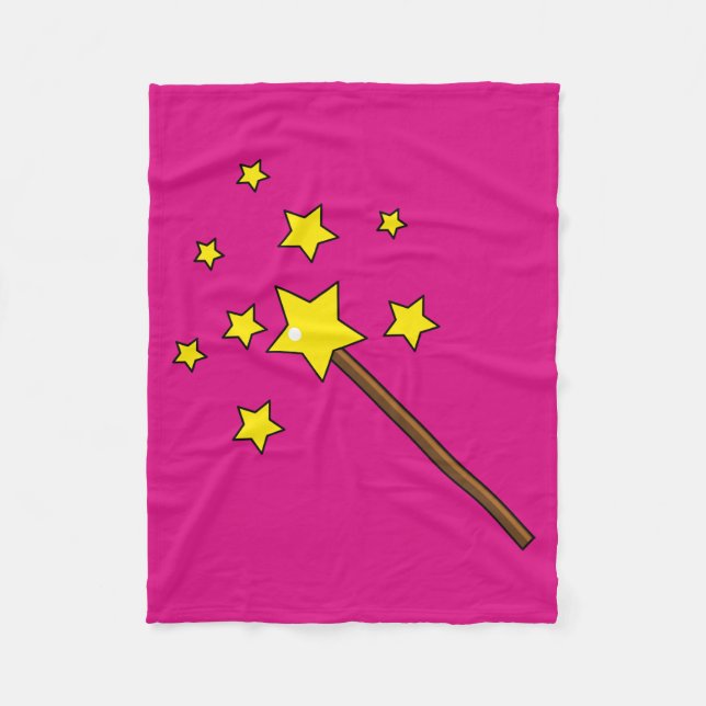 Magic Wand Fleecedecke (Vorderseite)