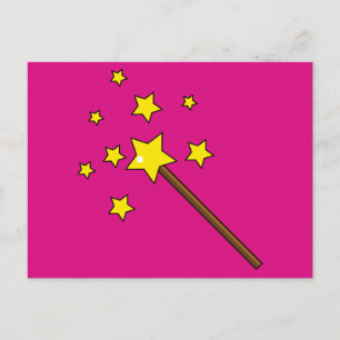 Magic Wand Holiday Postkarte