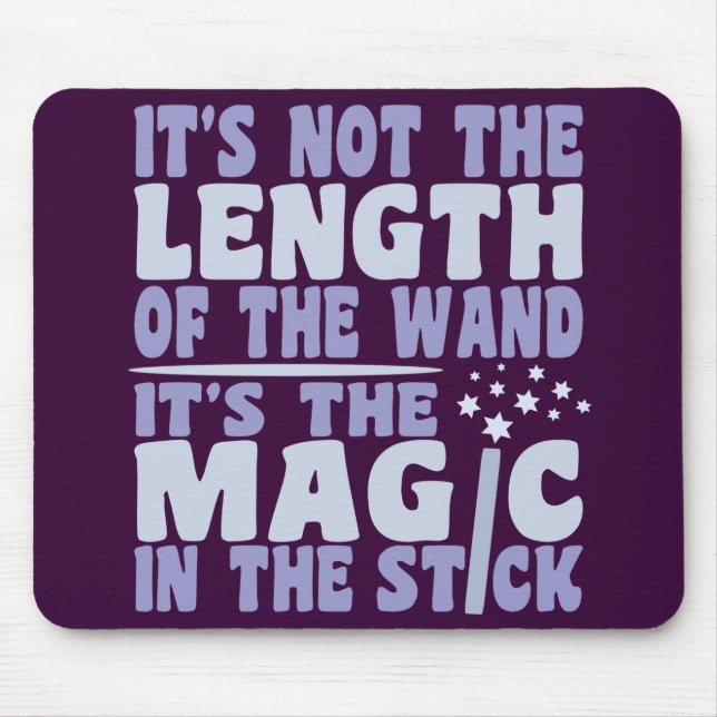 MAGIC WAND mousepad (Vorne)