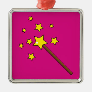 Magic Wand Ornament Aus Metall