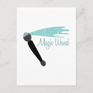 Magic Wand Postkarte