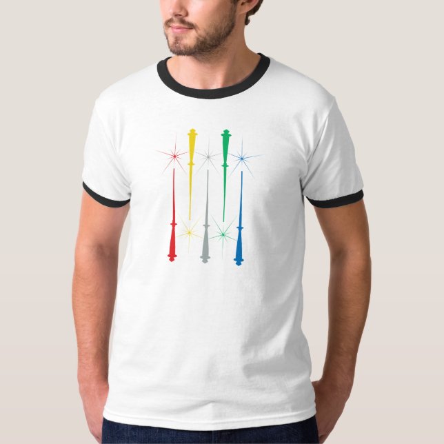 Magic Wands Ringer T - Shirt (Vorderseite)