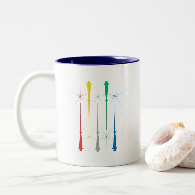 Magic Wands Tasse 11oz. Blau (Mit Donut)
