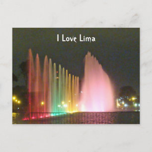 Magic Water Fossilien Circuito del Magico del Agua Postkarte