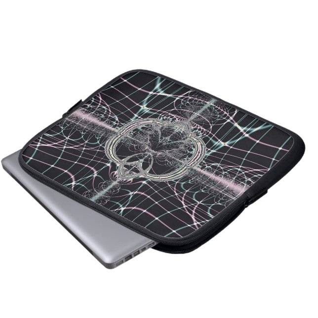 Magic Web Laptopschutzhülle (Vorne Knopf)
