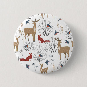 Magic Winter Wonderland Button