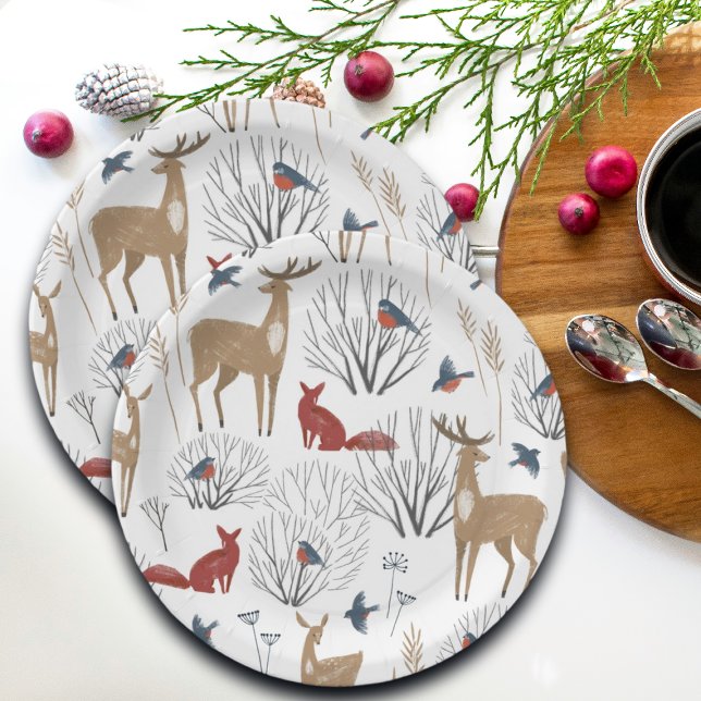 Magic Winter Wonderland Pappteller (Von Creator hochgeladen)
