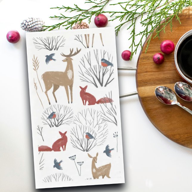 Magic Winter Wonderland Serviette (Von Creator hochgeladen)