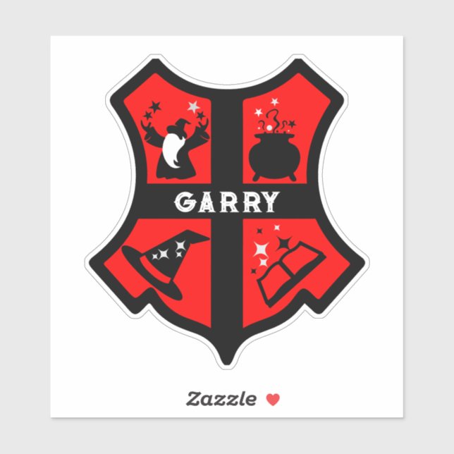 Magic Wizard-Geschenk Aufkleber (Blatt)