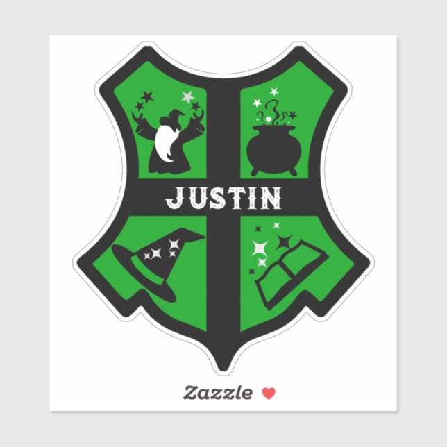 Magic Wizard-Geschenk Aufkleber (Blatt)