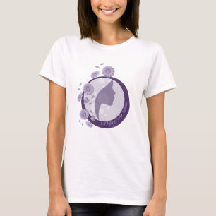 Magic Woman – Blütenfrau T-Shirt, lila T-Shirt
