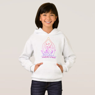 Magic World Kids Hoodie - Niedlich Fantasy Animal