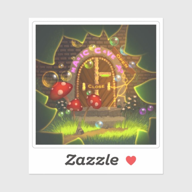 Magic World Sticker Scrapbook Cartoon Super Mario (Blatt)