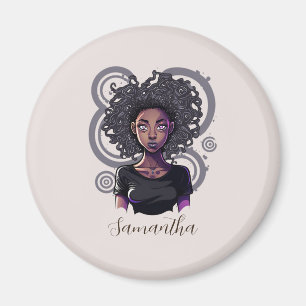 Magical Afro Woman Magnet